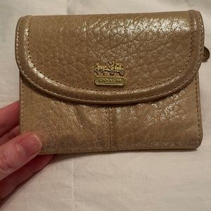 Rose/Champagne Coach Wallet